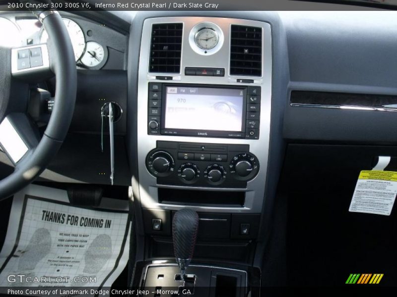 Inferno Red Crystal Pearl / Dark Slate Gray 2010 Chrysler 300 300S V6