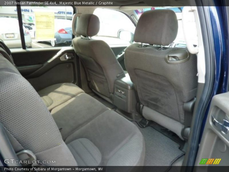 Majestic Blue Metallic / Graphite 2007 Nissan Pathfinder SE 4x4
