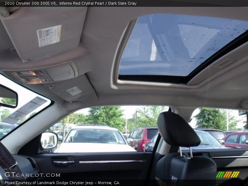 Inferno Red Crystal Pearl / Dark Slate Gray 2010 Chrysler 300 300S V6