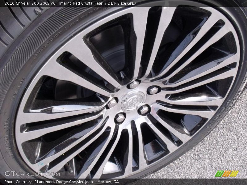 Inferno Red Crystal Pearl / Dark Slate Gray 2010 Chrysler 300 300S V6