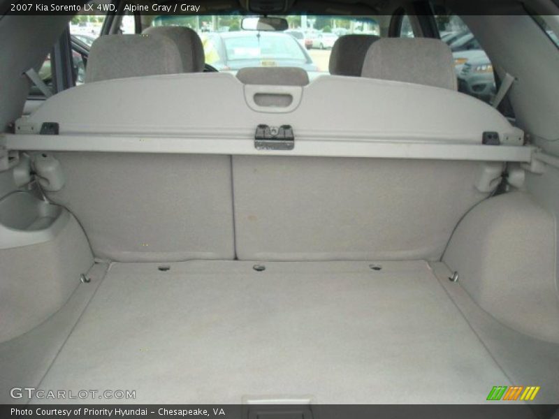 Alpine Gray / Gray 2007 Kia Sorento LX 4WD