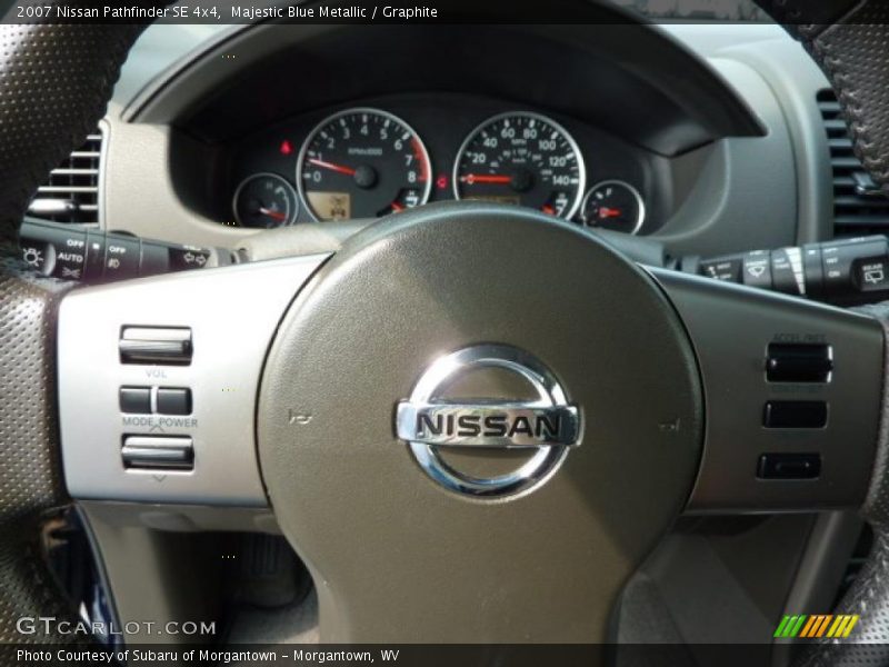 Majestic Blue Metallic / Graphite 2007 Nissan Pathfinder SE 4x4