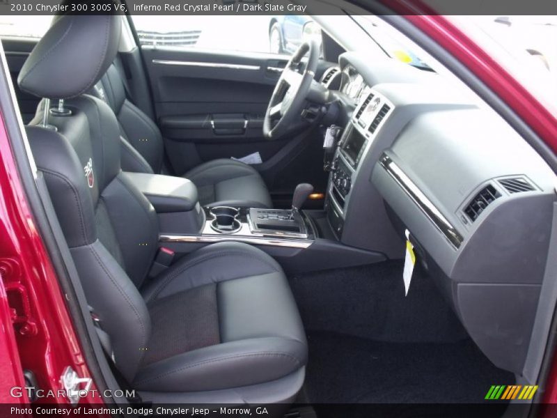 Inferno Red Crystal Pearl / Dark Slate Gray 2010 Chrysler 300 300S V6