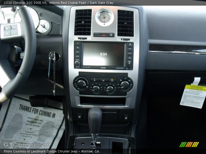 Inferno Red Crystal Pearl / Dark Slate Gray 2010 Chrysler 300 300S V6