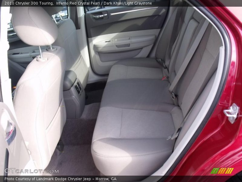 Inferno Red Crystal Pearl / Dark Khaki/Light Graystone 2010 Chrysler 300 Touring