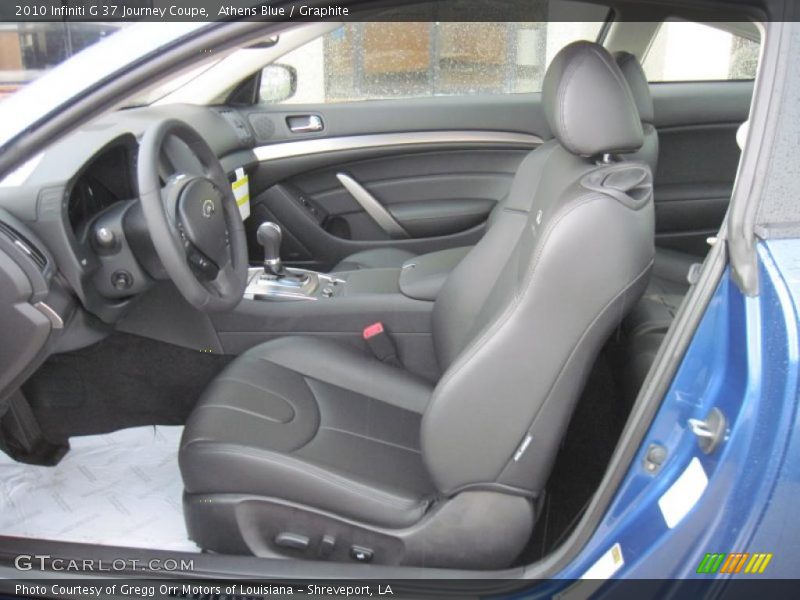 Athens Blue / Graphite 2010 Infiniti G 37 Journey Coupe