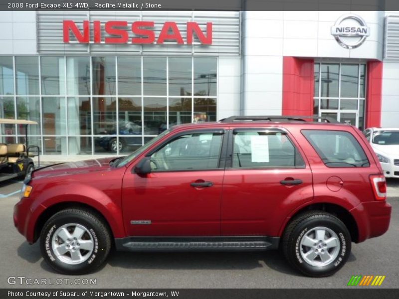 Redfire Metallic / Stone 2008 Ford Escape XLS 4WD