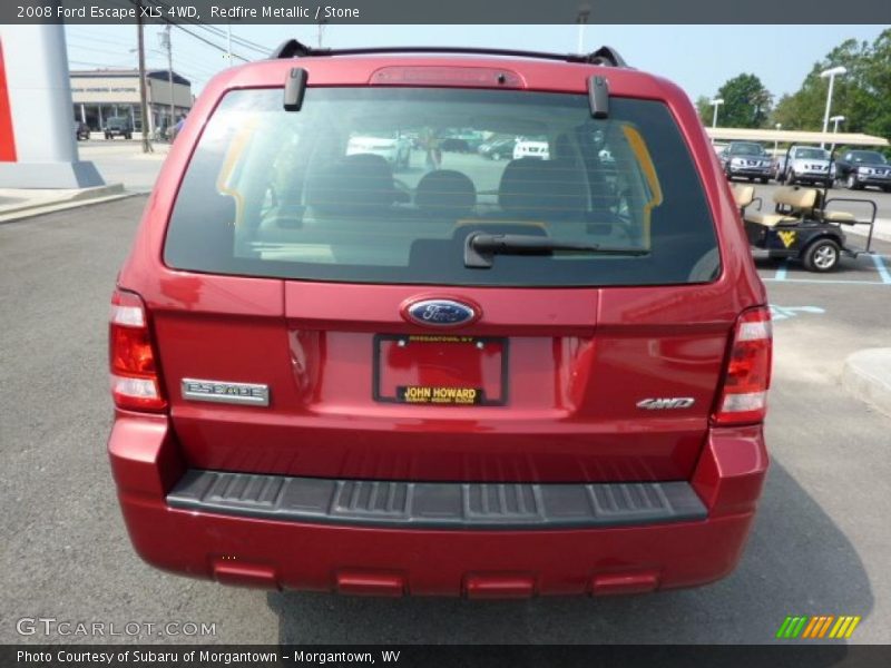 Redfire Metallic / Stone 2008 Ford Escape XLS 4WD
