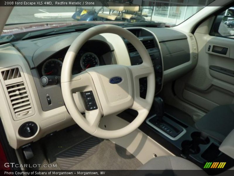 Redfire Metallic / Stone 2008 Ford Escape XLS 4WD