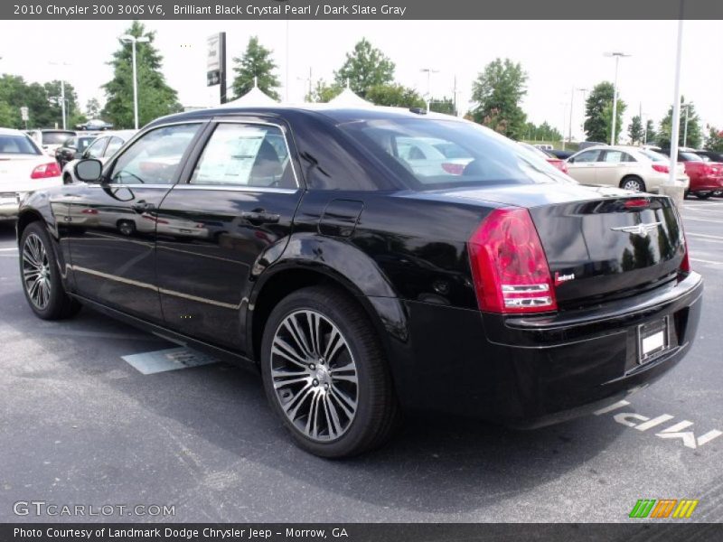 Brilliant Black Crystal Pearl / Dark Slate Gray 2010 Chrysler 300 300S V6