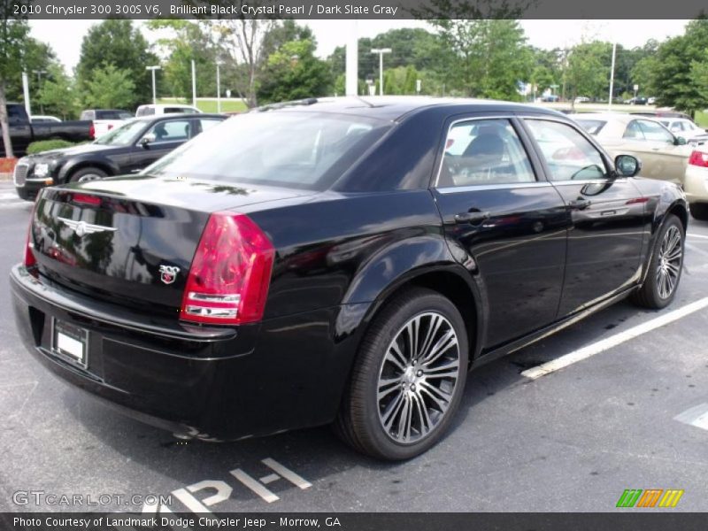 Brilliant Black Crystal Pearl / Dark Slate Gray 2010 Chrysler 300 300S V6