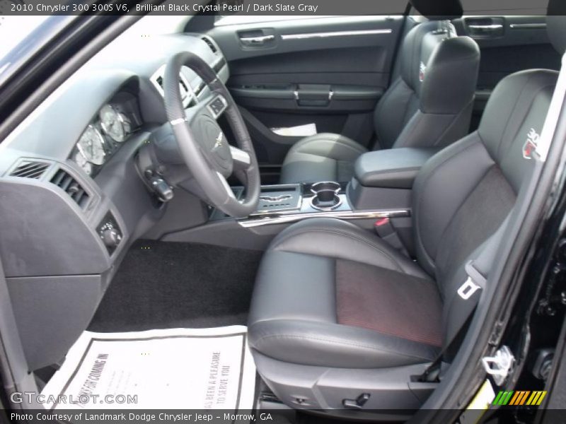 Brilliant Black Crystal Pearl / Dark Slate Gray 2010 Chrysler 300 300S V6