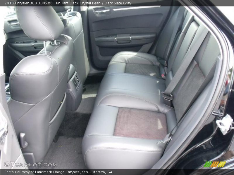 Brilliant Black Crystal Pearl / Dark Slate Gray 2010 Chrysler 300 300S V6