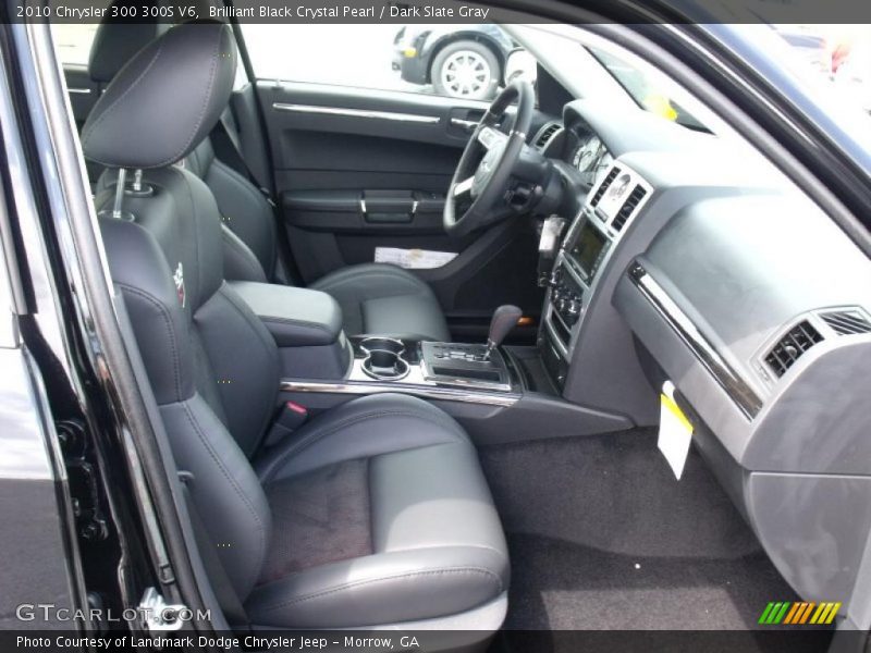 Brilliant Black Crystal Pearl / Dark Slate Gray 2010 Chrysler 300 300S V6