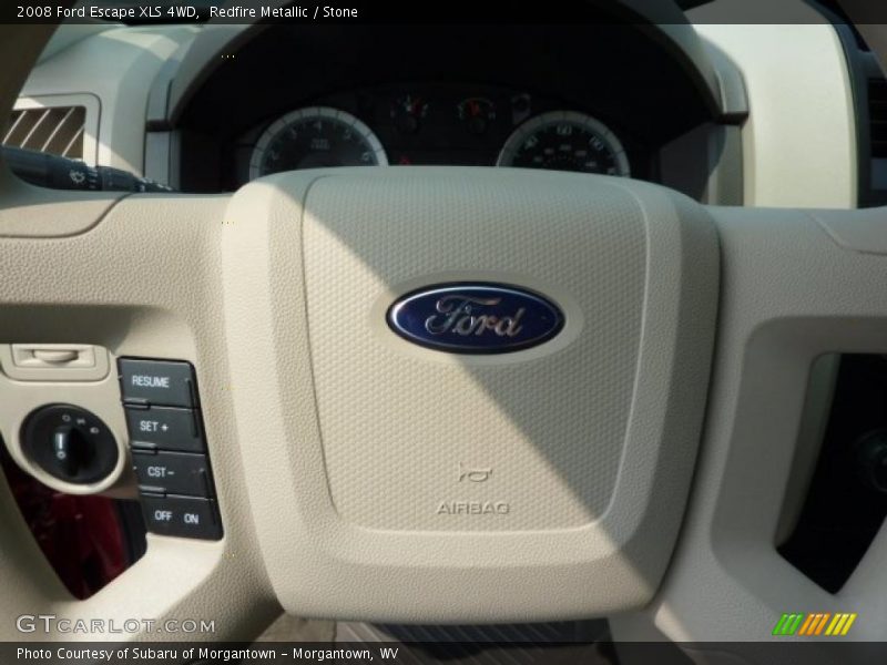 Redfire Metallic / Stone 2008 Ford Escape XLS 4WD