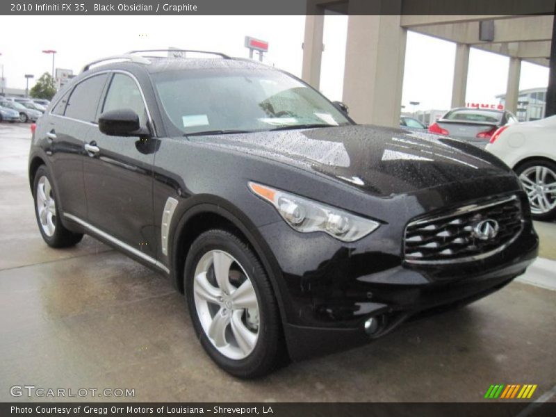 Black Obsidian / Graphite 2010 Infiniti FX 35