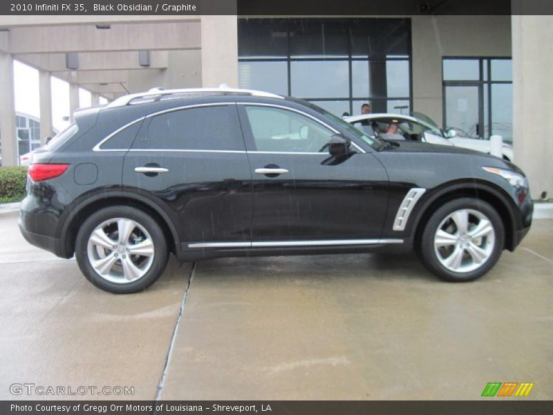 Black Obsidian / Graphite 2010 Infiniti FX 35