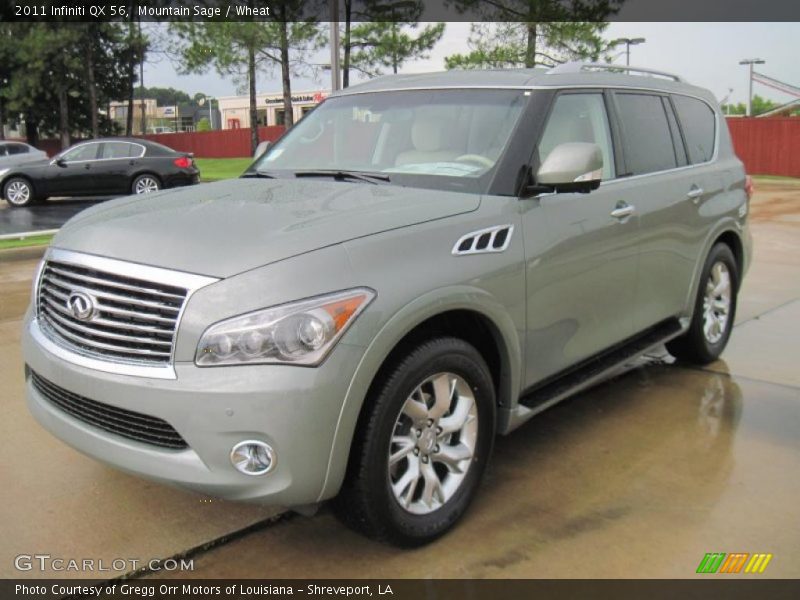 Mountain Sage / Wheat 2011 Infiniti QX 56