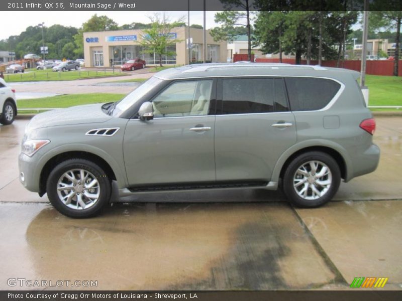 Mountain Sage / Wheat 2011 Infiniti QX 56