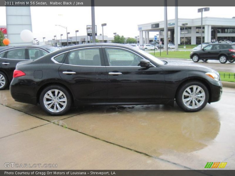 Malbec Black / Java 2011 Infiniti M 56 Sedan