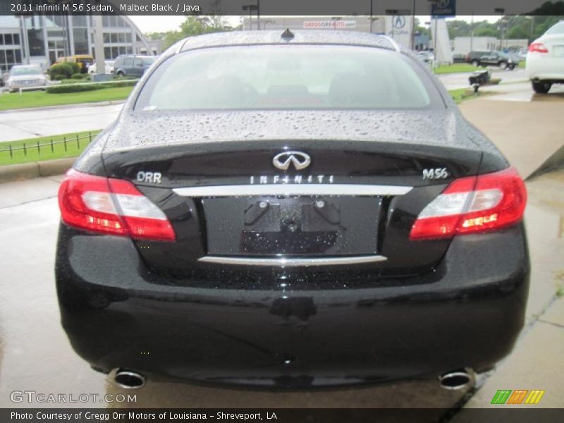 Malbec Black / Java 2011 Infiniti M 56 Sedan