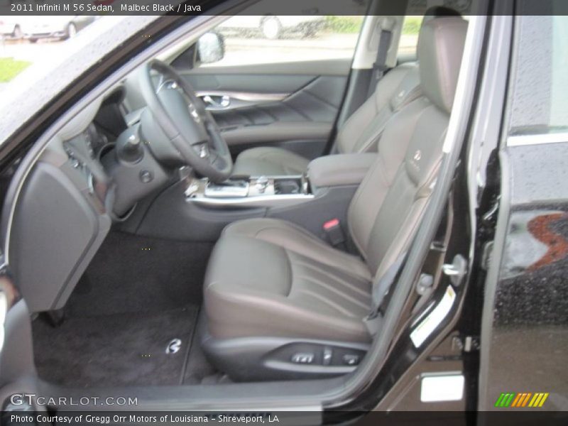 Malbec Black / Java 2011 Infiniti M 56 Sedan