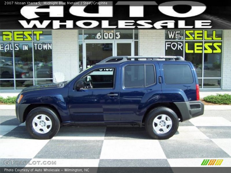 Midnight Blue Metallic / Steel/Graphite 2007 Nissan Xterra S