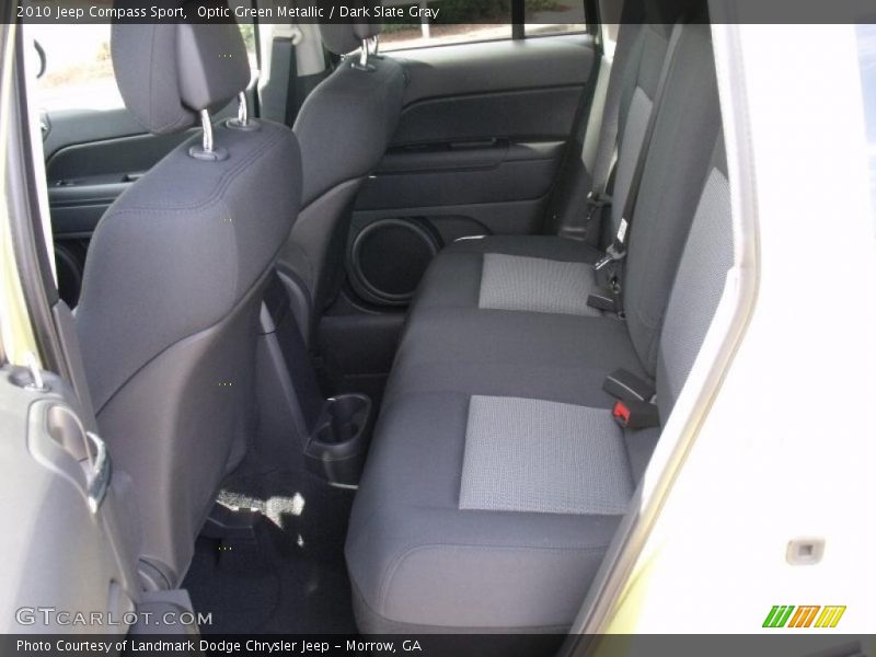 Optic Green Metallic / Dark Slate Gray 2010 Jeep Compass Sport