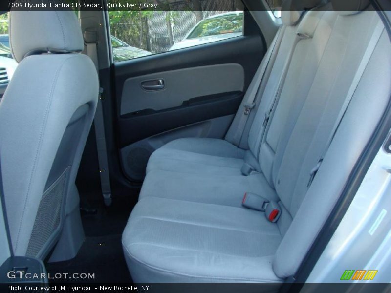 Quicksilver / Gray 2009 Hyundai Elantra GLS Sedan