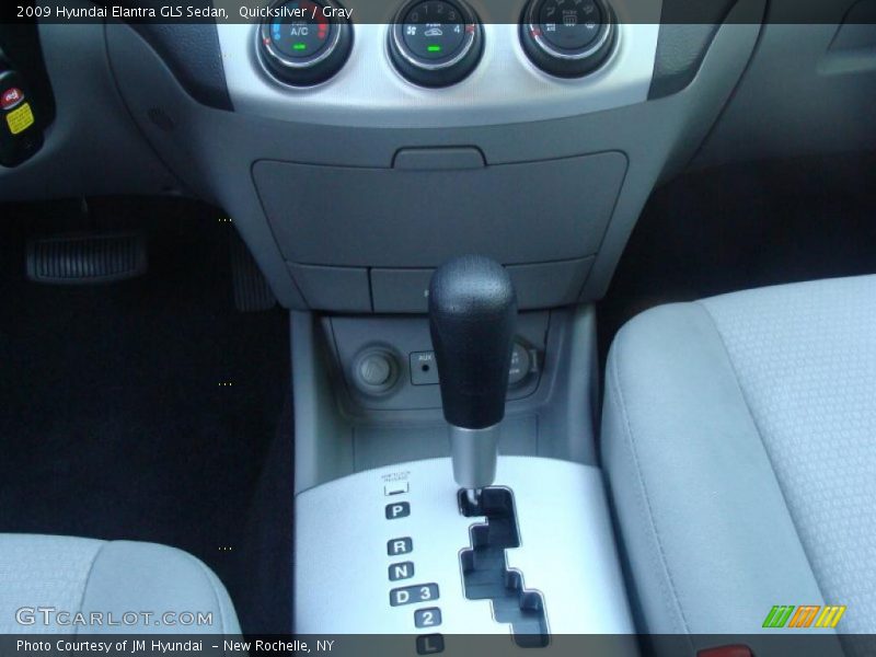Quicksilver / Gray 2009 Hyundai Elantra GLS Sedan