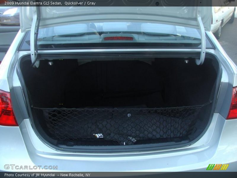 Quicksilver / Gray 2009 Hyundai Elantra GLS Sedan