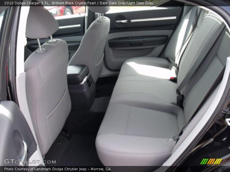Brilliant Black Crystal Pearl / Dark Slate Gray/Light Slate Gray 2010 Dodge Charger 3.5L