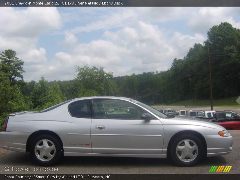 Galaxy Silver Metallic / Ebony Black 2001 Chevrolet Monte Carlo SS