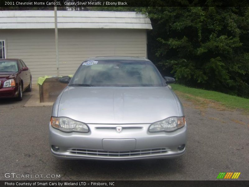 Galaxy Silver Metallic / Ebony Black 2001 Chevrolet Monte Carlo SS