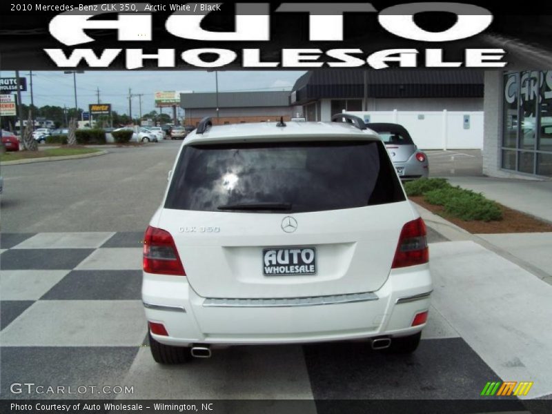 Arctic White / Black 2010 Mercedes-Benz GLK 350