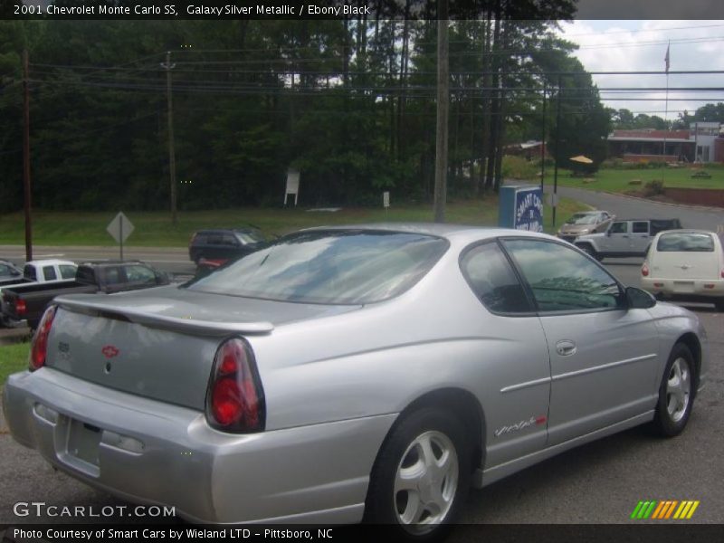 Galaxy Silver Metallic / Ebony Black 2001 Chevrolet Monte Carlo SS