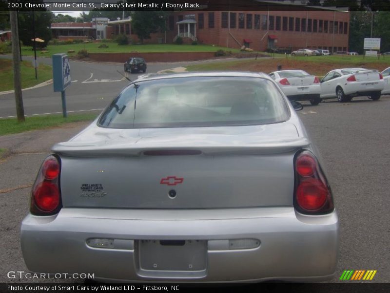 Galaxy Silver Metallic / Ebony Black 2001 Chevrolet Monte Carlo SS