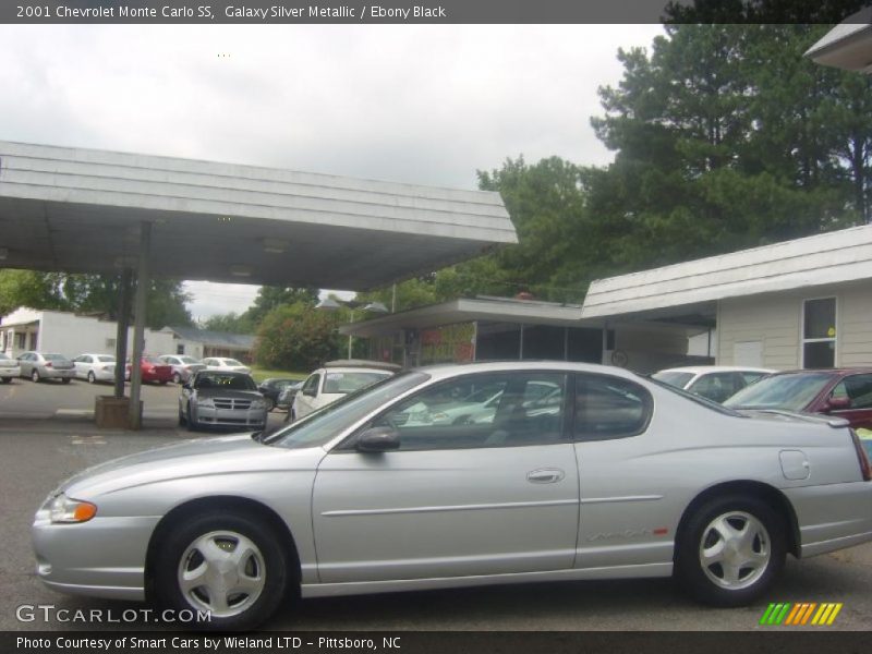 Galaxy Silver Metallic / Ebony Black 2001 Chevrolet Monte Carlo SS