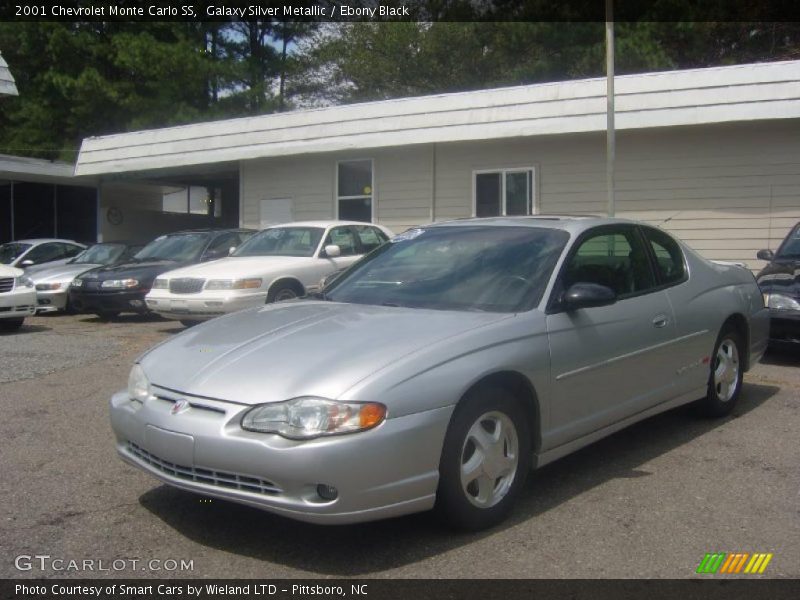 Galaxy Silver Metallic / Ebony Black 2001 Chevrolet Monte Carlo SS