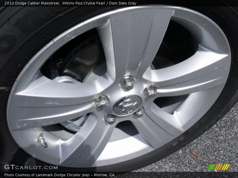 Inferno Red Crystal Pearl / Dark Slate Gray 2010 Dodge Caliber Mainstreet