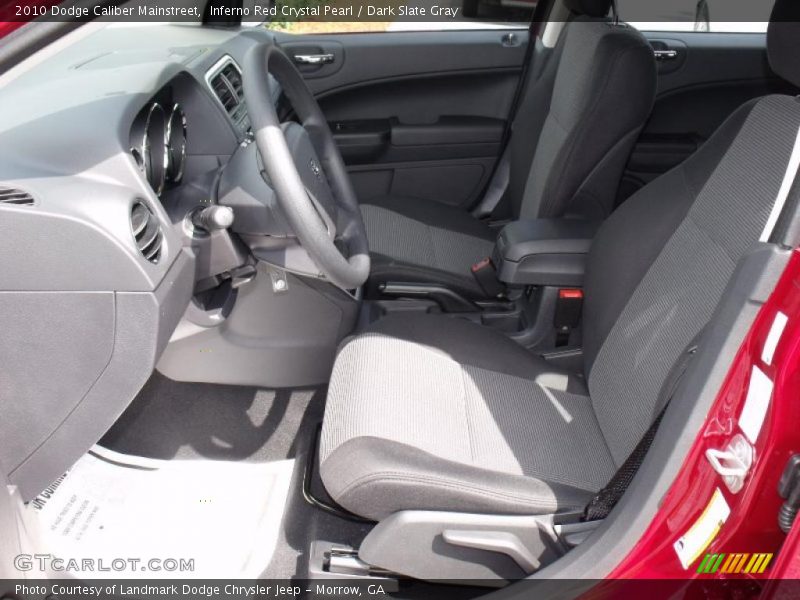 Inferno Red Crystal Pearl / Dark Slate Gray 2010 Dodge Caliber Mainstreet
