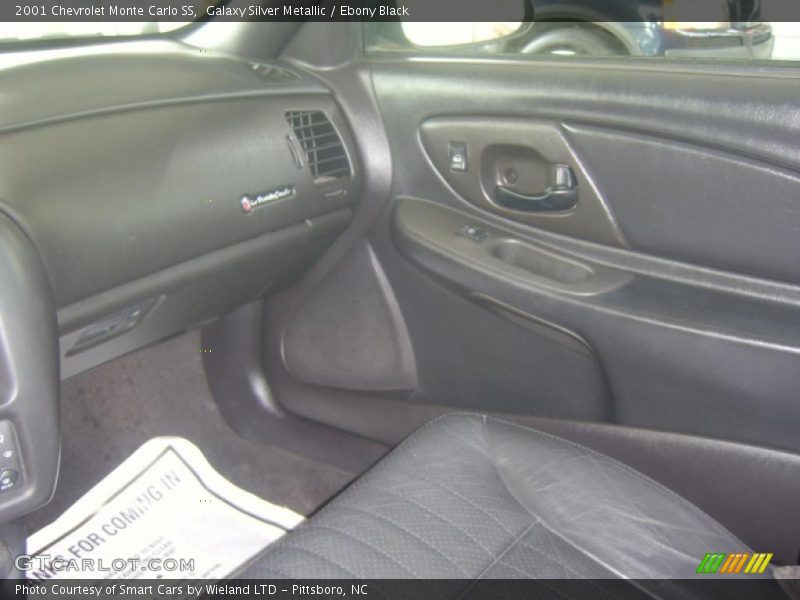 Galaxy Silver Metallic / Ebony Black 2001 Chevrolet Monte Carlo SS