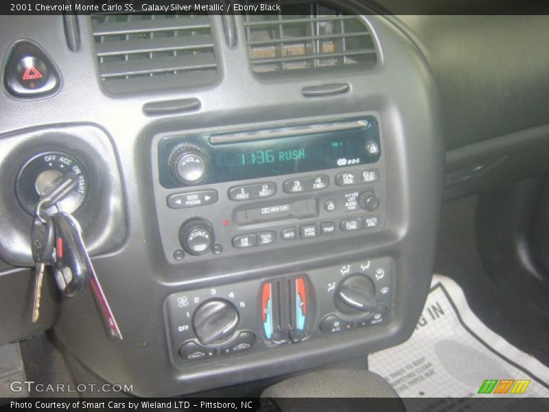 Galaxy Silver Metallic / Ebony Black 2001 Chevrolet Monte Carlo SS