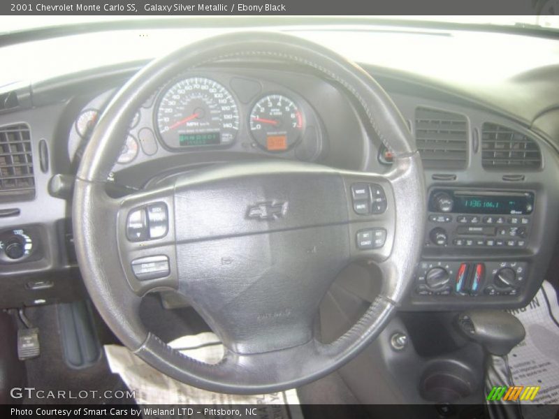 Galaxy Silver Metallic / Ebony Black 2001 Chevrolet Monte Carlo SS