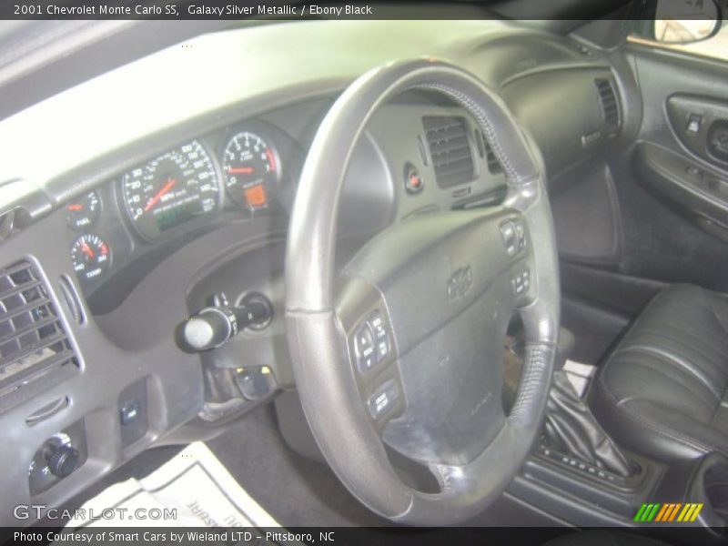 Galaxy Silver Metallic / Ebony Black 2001 Chevrolet Monte Carlo SS