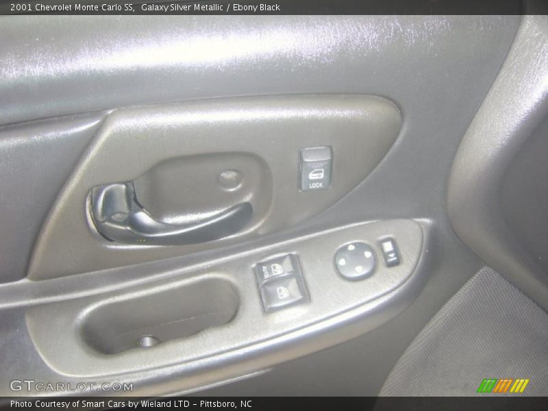 Galaxy Silver Metallic / Ebony Black 2001 Chevrolet Monte Carlo SS