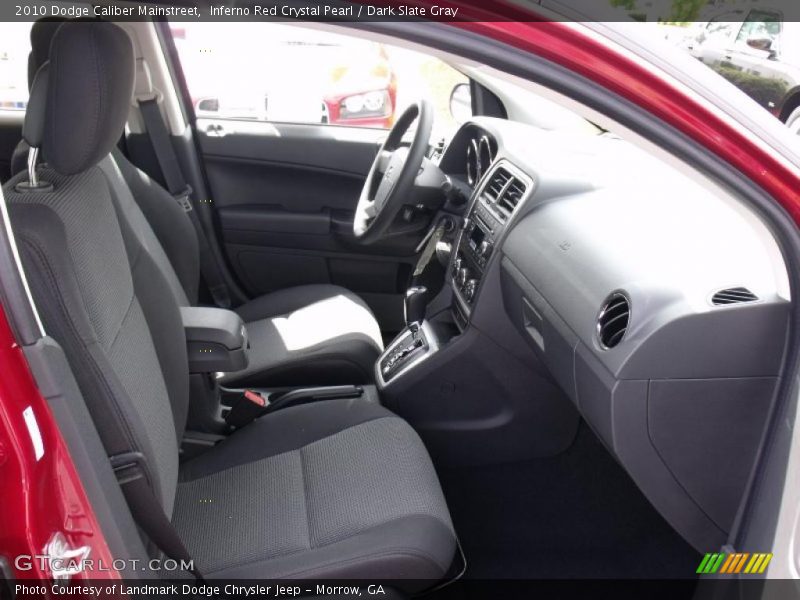 Inferno Red Crystal Pearl / Dark Slate Gray 2010 Dodge Caliber Mainstreet
