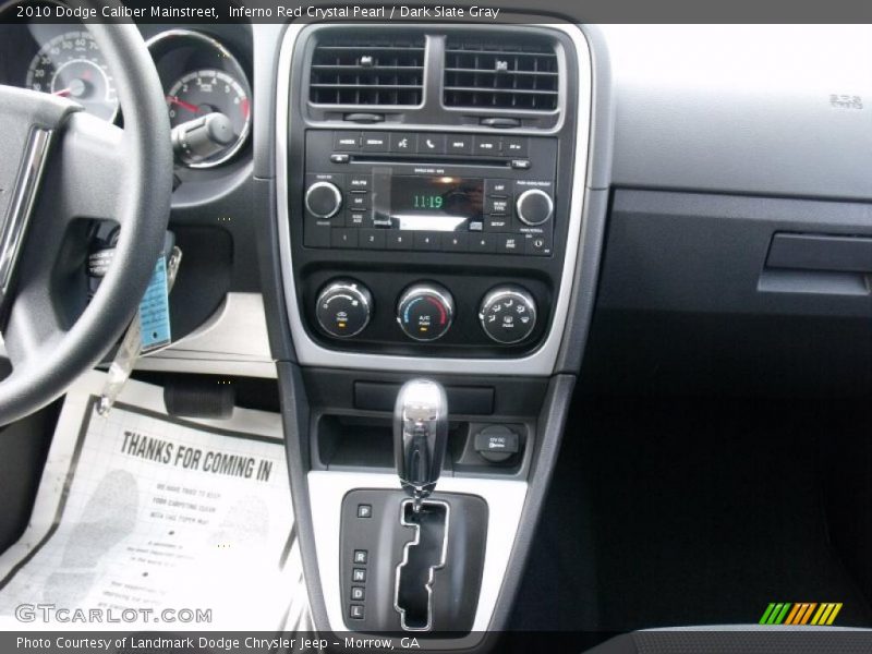 Inferno Red Crystal Pearl / Dark Slate Gray 2010 Dodge Caliber Mainstreet