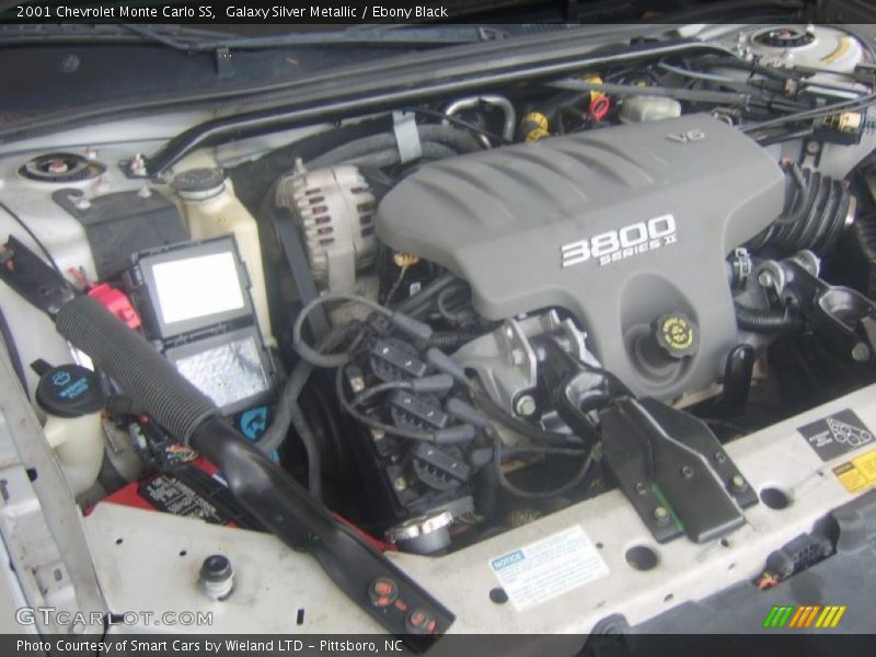 Galaxy Silver Metallic / Ebony Black 2001 Chevrolet Monte Carlo SS