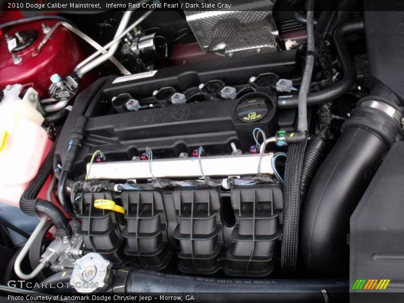 Inferno Red Crystal Pearl / Dark Slate Gray 2010 Dodge Caliber Mainstreet